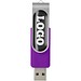 Rotate USB-Stick 3.0 mit Doming, lila, 32GB