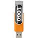 Rotate USB-Stick 3.0 mit Doming, orange, 32GB