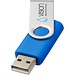 Rotate USB-Stick, mittelblau, 1GB