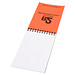 Rothko DIN A6 Notizbuch, orange,schwarz Rothko DIN A6 Notizbuch, orange,schwarz