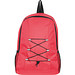 Rucksack aus Polyester, rot