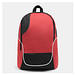 Rucksack CURVE,rot, schwarz
