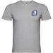 Samoyedo T-Shirt mit V-Ausschnitt für Herren, Marl Grey, S