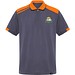 Samurai Kurzärmeliges Poloshirt mit antibakterieller Wirkung, 160 g/m2, unisex, blei, S