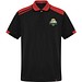 Samurai Kurzärmeliges Poloshirt mit antibakterieller Wirkung, 160 g/m2, unisex, schwarz, S