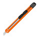 Schlankes Kartonmesser aus Kunststoff, orange Schlankes Kartonmesser aus Kunststoff, orange