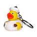 Schlüsselanhänger Ente Koch, gelb