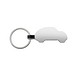 Schlüsselring Auto aus RCS rec. Zinklegierung, silber