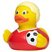 Schnabels® Bade-Ente Fußballerin, bunt