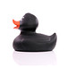 Schnabels® Bade-Ente Giant, 30 cm, schwarz