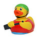 Schnabels® Bade-Ente Ruderboot, bunt