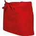 Schürze klein 180g/m² Oeko-Tex® STANDARD 100, rot Schürze klein 180g/m² Oeko-Tex® STANDARD 100, rot