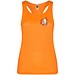 Schura Sport Top für Damen, Fluor Orange, XL
