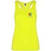 Schura Sport Top für Damen, Fluor Yellow, XL