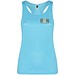 Schura Sport Top für Damen, türkis, XL