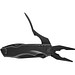 Schwarzwolf outdoor® BAKOY Multitool mit 10 Werkzeugen, schwarz