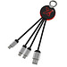 SCX.design C16 Kabel mit Leuchtlogo, rot
