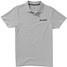 ELEVATE Herren Poloshirt Seller, grau meliert, XL ELEVATE Herren Poloshirt Seller, grau meliert, XL