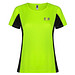 Shanghai Sport T-Shirt für Damen, Fluor Green / schwarz, 2XL