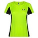 Shanghai Sport T-Shirt für Damen, Fluor Green / schwarz, XL