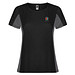 Shanghai Sport T-Shirt für Damen, schwarz / Dark Lead, S