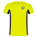 Shanghai Sport T-Shirt für Herren, Fluor Yellow / schwarz, 2XL