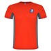Shanghai Sport T-Shirt für Herren, rot / Dark Lead, S