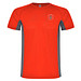 Shanghai Sport T-Shirt für Kinder, rot / Dark Lead, 4