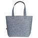 Shopper aus RPET Filz , grau