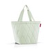 shopper M, puffer iced matcha
