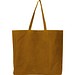 Shopper aus recycelter Baumwolle und Polyester NINA, braun