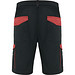 Workwear Shorts Tahoe, S, schwarz/rot