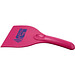 Ski gebogener Kunststoff-Eiskratzer, rosa Ski gebogener Kunststoff-Eiskratzer, rosa