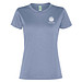 Slam Sport T-Shirt für Damen, Zen Blue, M