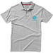 Slazenger™ Herren Poloshirt Advantage, grau meliert, XXXL Slazenger™ Herren Poloshirt Advantage, grau meliert, XXXL