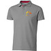 Slazenger™ Herren Poloshirt Hacker, grau,rot, L Slazenger™ Herren Poloshirt Hacker, grau,rot, L