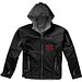 Slazenger™ Herren Softshell Jacke Match mit Kapuze, schwarz, M Slazenger™ Herren Softshell Jacke Match mit Kapuze, schwarz, M