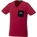 Slazenger™ Herren T-Shirt Gully mit Tasche, dunkelrot,dunkelblau, XL Slazenger™ Herren T-Shirt Gully mit Tasche, dunkelrot,dunkelblau, XL
