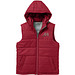 Slazenger™ Herren Weste Mixed Doubles Bodywarmer mit Kapuze, rot, XXXL Slazenger™ Herren Weste Mixed Doubles Bodywarmer mit Kapuze, rot, XXXL