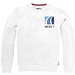Slazenger™ Unisex Sweatshirt Toss mit Rundhalsausschnitt, weiß, L Slazenger™ Unisex Sweatshirt Toss mit Rundhalsausschnitt, weiß, L