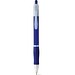 SLIM BK. Kugelschreiber aus ABS mit Gummigriff, Blau