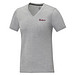 Somoto T-Shirt mit V-Ausschnitt für Damen, heather grau, M