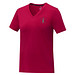 Somoto T-Shirt mit V-Ausschnitt für Damen, rot, M