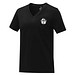 Somoto T-Shirt mit V-Ausschnitt für Damen, schwarz, XXL