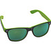 Sonnenbrille aus Kunststoff mit verspiegelten Gläsern, UV 400 Schutz, grün Sonnenbrille aus Kunststoff mit verspiegelten Gläsern, UV 400 Schutz, grün