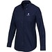 Sphene 165 g/m² Oxford Bluse, marineblau, XXL
