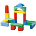 Spielebox Bauklötze bunt, standard-rot Spielebox Bauklötze bunt, standard-rot