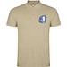 Star 200 g/m² Poloshirt für Herren, sand meliert, XS