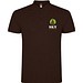 Star 200 g/m² Poloshirt für Herren, schokolade, XS