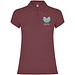 Star Poloshirt für Damen, Berry Red, S